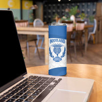 Scotland Rugby 2025 Custom Skinny Tumbler Come On Thistle