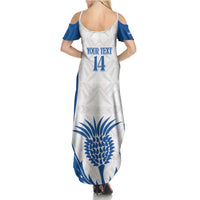 Scotland Rugby 2025 Custom Summer Maxi Dress Come On Thistle