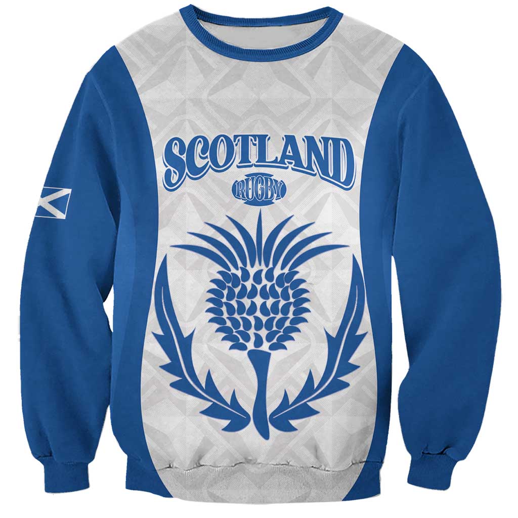 Scotland Rugby 2025 Custom Sweatshirt Come On Thistle