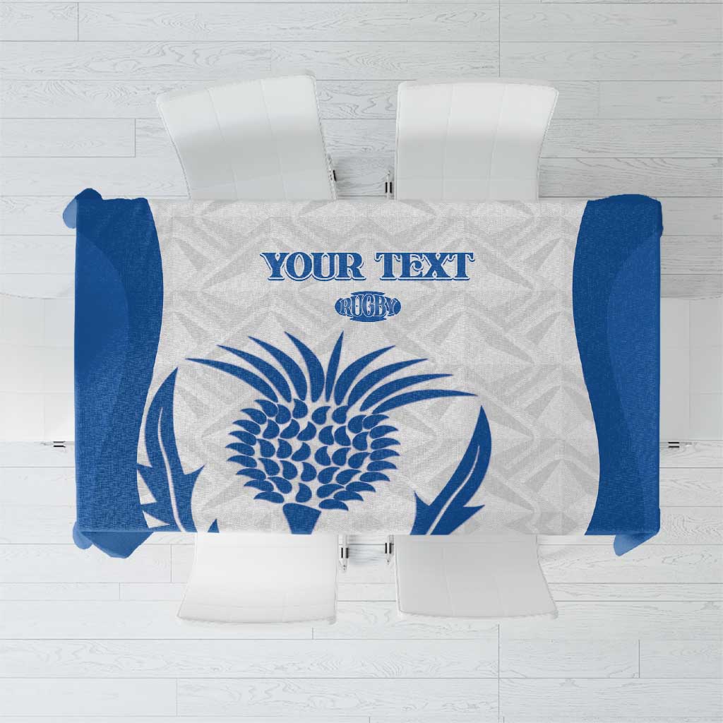 Scotland Rugby 2025 Custom Tablecloth Come On Thistle