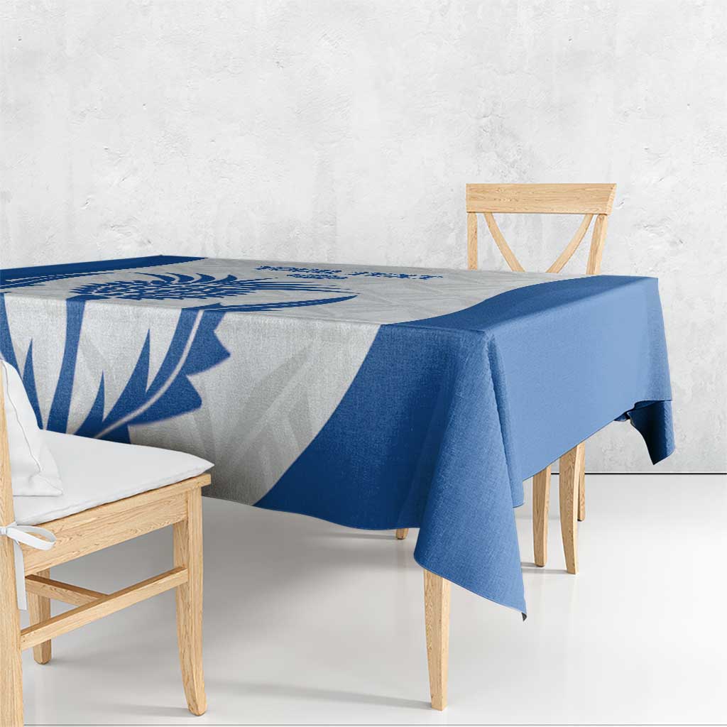 Scotland Rugby 2025 Custom Tablecloth Come On Thistle