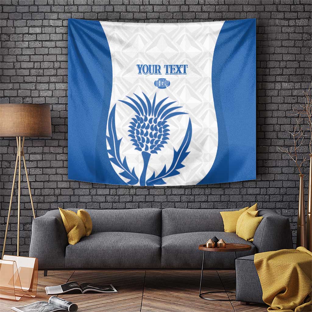 Scotland Rugby 2025 Custom Tapestry Come On Thistle