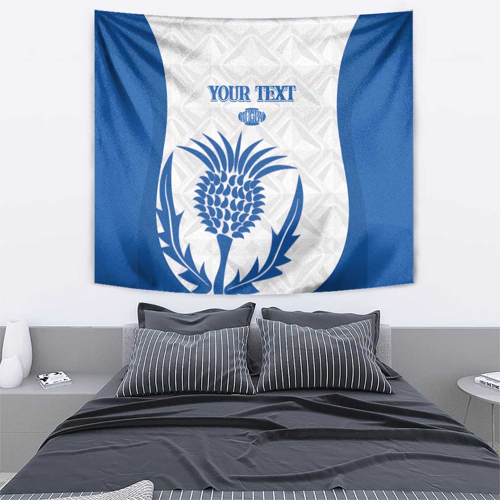 Scotland Rugby 2025 Custom Tapestry Come On Thistle
