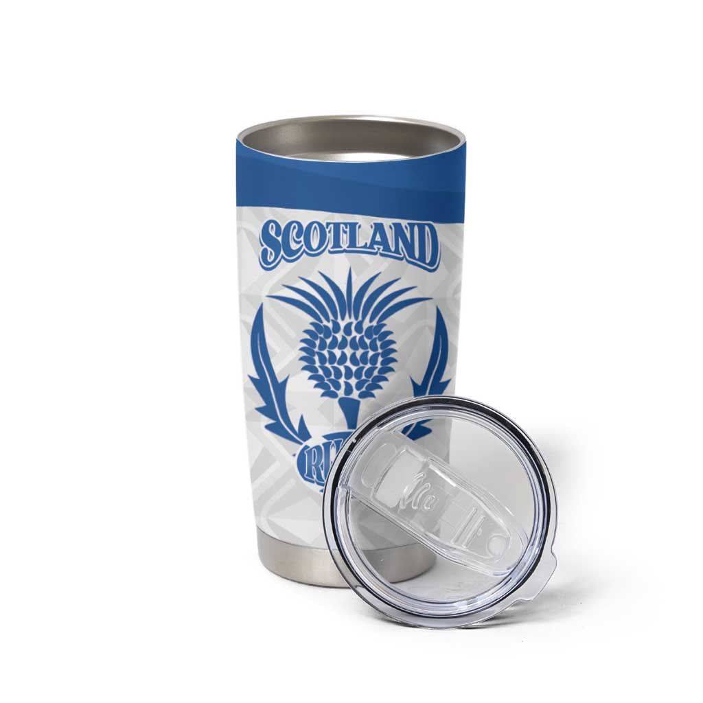 Scotland Rugby 2025 Custom Tumbler Cup Come On Thistle