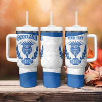 Scotland Rugby 2025 Custom Tumbler With Handle Come On Thistle