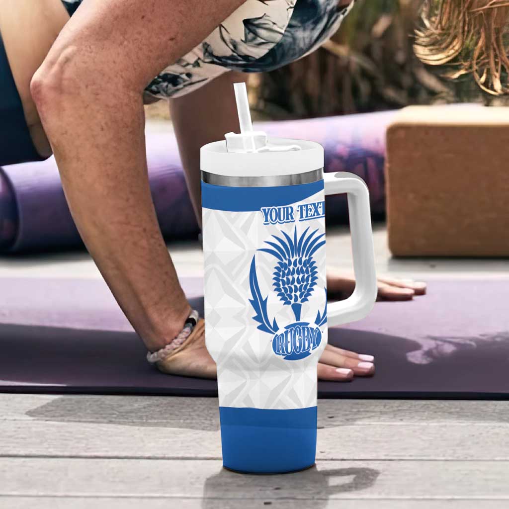 Scotland Rugby 2025 Custom Tumbler With Handle Come On Thistle
