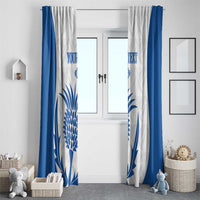 Scotland Rugby 2025 Custom Window Curtain Come On Thistle