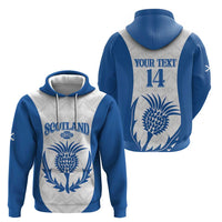 Scotland Rugby 2025 Custom Zip Hoodie Come On Thistle
