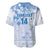Custom Japan Football Baseball Jersey Go Samurai Blue Sakura Tokyo Style
