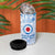 Custom Japan Football 4 in 1 Can Cooler Tumbler Go Samurai Blue Sakura Tokyo Style
