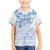 Custom Japan Football Family Matching Mermaid Dress and Hawaiian Shirt Go Samurai Blue Sakura Tokyo Style