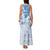 Custom Japan Football Family Matching Tank Maxi Dress and Hawaiian Shirt Go Samurai Blue Sakura Tokyo Style