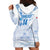 Custom Japan Football Hoodie Dress Go Samurai Blue Sakura Tokyo Style
