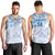 Custom Japan Football Men Tank Top Go Samurai Blue Sakura Tokyo Style