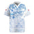 Custom Japan Football Rugby Jersey Go Samurai Blue Sakura Tokyo Style