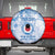 Custom Japan Football Spare Tire Cover Go Samurai Blue Sakura Tokyo Style