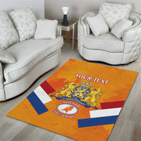 Custom Netherlands Rugby Area Rug 2024 Go Champions Nederland - Wonder Print Shop