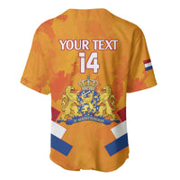 Custom Netherlands Rugby Baseball Jersey 2024 Go Champions Nederland - Wonder Print Shop
