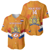Custom Netherlands Rugby Baseball Jersey 2024 Go Champions Nederland - Wonder Print Shop