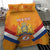 Custom Netherlands Rugby Bedding Set 2024 Go Champions Nederland - Wonder Print Shop