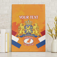 Custom Netherlands Rugby Canvas Wall Art 2024 Go Champions Nederland - Wonder Print Shop