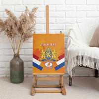 Custom Netherlands Rugby Canvas Wall Art 2024 Go Champions Nederland - Wonder Print Shop