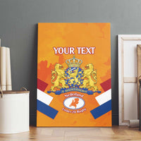 Custom Netherlands Rugby Canvas Wall Art 2024 Go Champions Nederland - Wonder Print Shop
