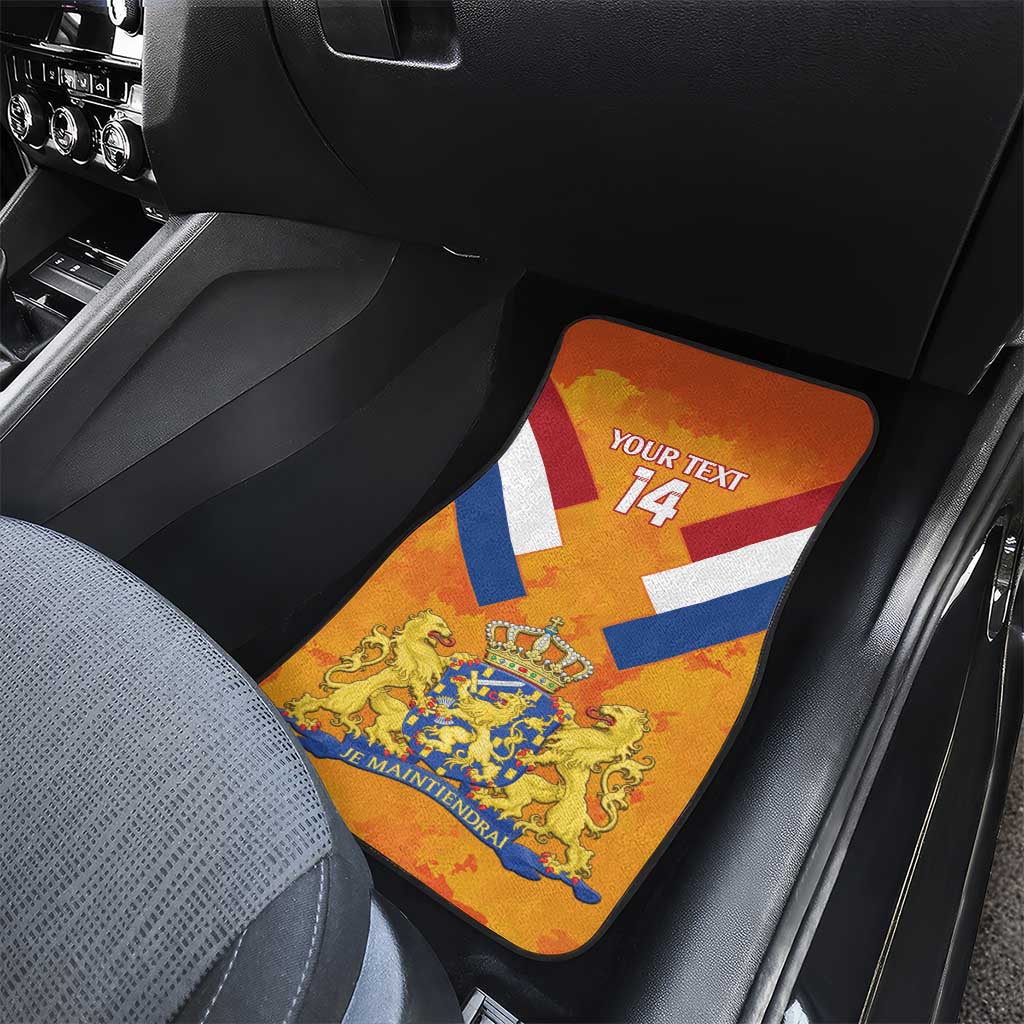 Custom Netherlands Rugby Car Mats 2024 Go Champions Nederland - Wonder Print Shop