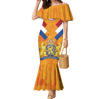 Custom Netherlands Rugby Family Matching Mermaid Dress and Hawaiian Shirt 2024 Go Champions Nederland - Wonder Print Shop