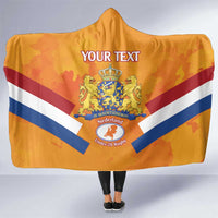Custom Netherlands Rugby Hooded Blanket 2024 Go Champions Nederland