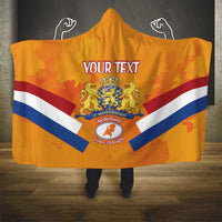 Custom Netherlands Rugby Hooded Blanket 2024 Go Champions Nederland