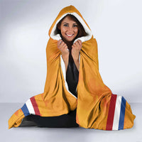 Custom Netherlands Rugby Hooded Blanket 2024 Go Champions Nederland