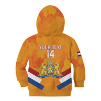 Custom Netherlands Rugby Kid Hoodie 2024 Go Champions Nederland - Wonder Print Shop