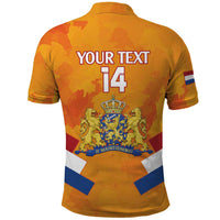 Custom Netherlands Rugby Polo Shirt 2024 Go Champions Nederland - Wonder Print Shop