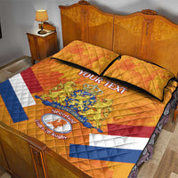 Custom Netherlands Rugby Quilt Bed Set 2024 Go Champions Nederland - Wonder Print Shop