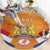 Custom Netherlands Rugby Round Carpet 2024 Go Champions Nederland