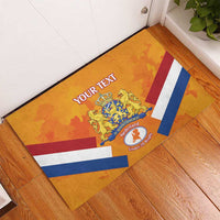 Custom Netherlands Rugby Rubber Doormat 2024 Go Champions Nederland - Wonder Print Shop
