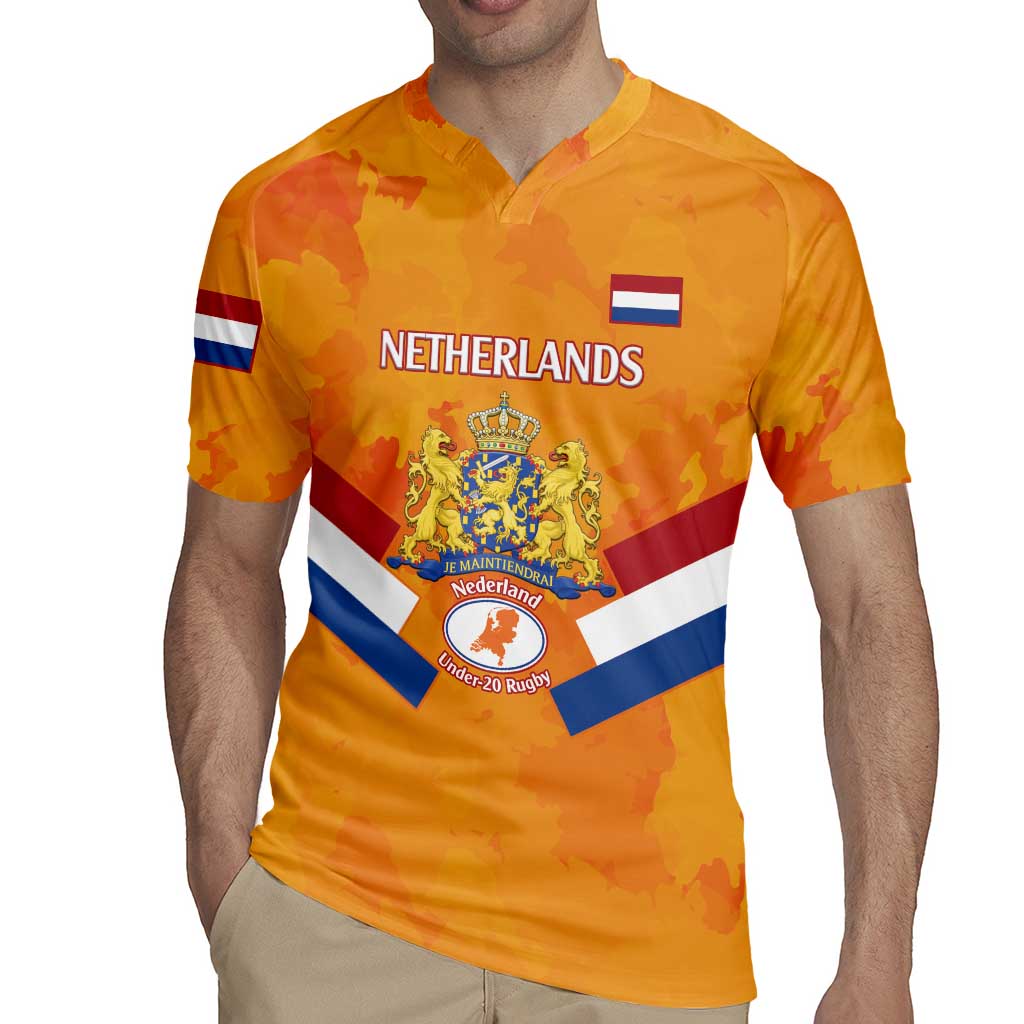 Custom Netherlands Rugby Rugby Jersey 2024 Go Champions Nederland - Wonder Print Shop