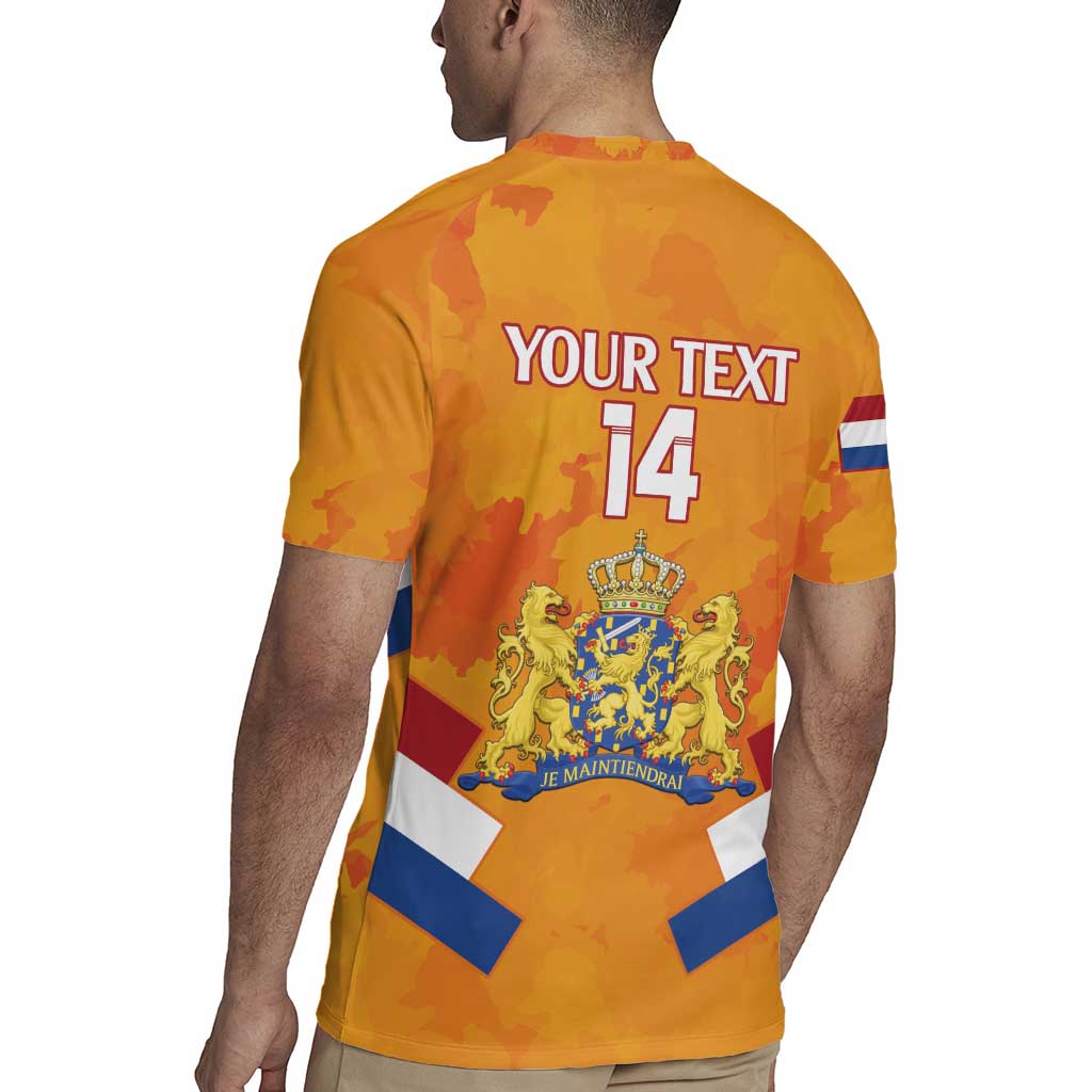 Custom Netherlands Rugby Rugby Jersey 2024 Go Champions Nederland - Wonder Print Shop