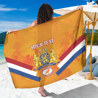 Custom Netherlands Rugby Sarong 2024 Go Champions Nederland - Wonder Print Shop