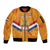 Custom Netherlands Rugby Sleeve Zip Bomber Jacket 2024 Go Champions Nederland - Wonder Print Shop