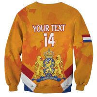 Custom Netherlands Rugby Sweatshirt 2024 Go Champions Nederland - Wonder Print Shop