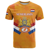 Custom Netherlands Rugby T Shirt 2024 Go Champions Nederland - Wonder Print Shop