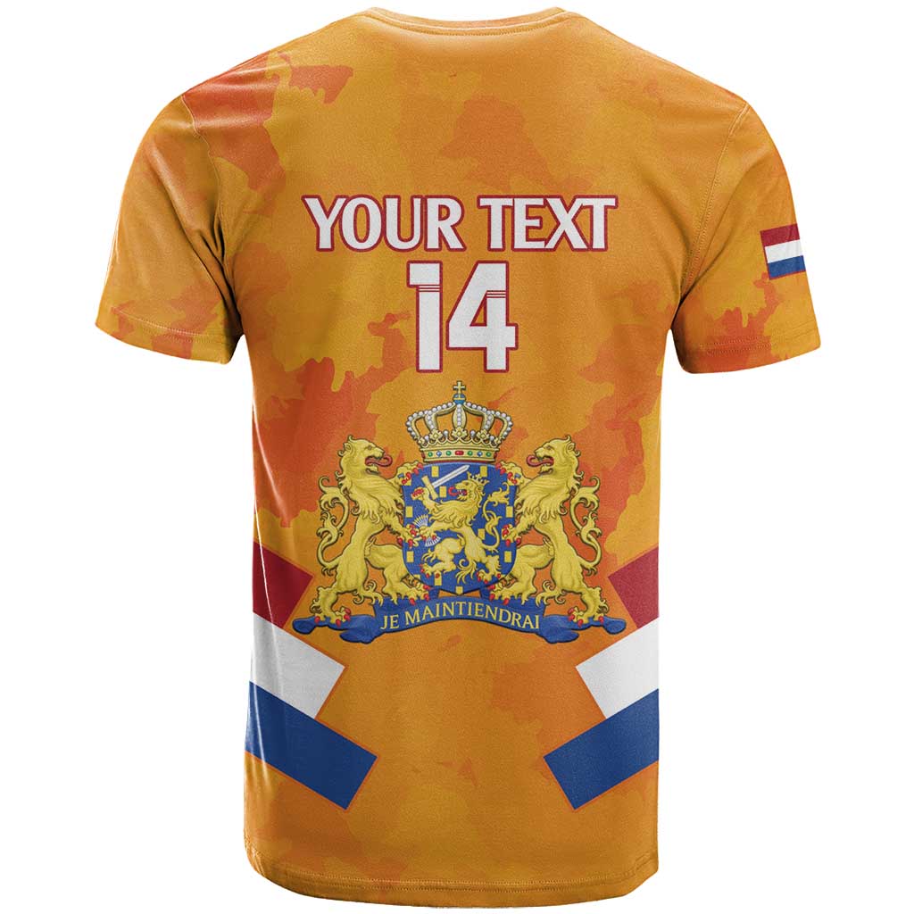 Custom Netherlands Rugby T Shirt 2024 Go Champions Nederland - Wonder Print Shop