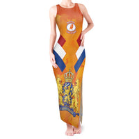 Custom Netherlands Rugby Tank Maxi Dress 2024 Go Champions Nederland - Wonder Print Shop
