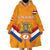 Custom Netherlands Rugby Wearable Blanket Hoodie 2024 Go Champions Nederland - Wonder Print Shop