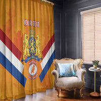 Custom Netherlands Rugby Window Curtain 2024 Go Champions Nederland - Wonder Print Shop