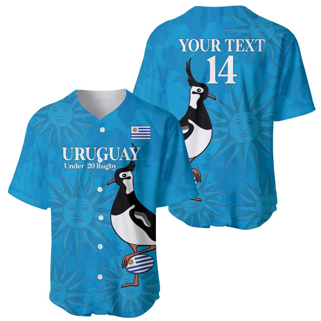 Custom Uruguay Rugby Baseball Jersey 2024 Go Champions Southern Lapwing - Wonder Print Shop