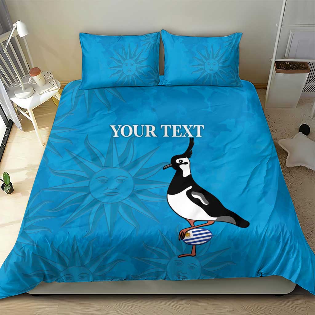 Custom Uruguay Rugby Bedding Set 2024 Go Champions Southern Lapwing - Wonder Print Shop
