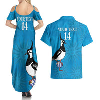 Custom Uruguay Rugby Couples Matching Summer Maxi Dress and Hawaiian Shirt 2024 Go Champions Southern Lapwing - Wonder Print Shop